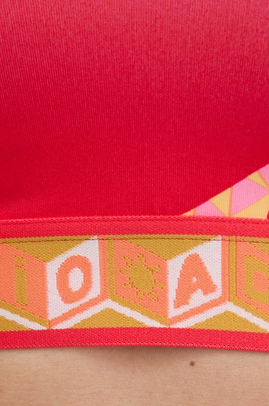 adidas Performance biustonosz sportowy x FARM Rio IN3751 czerwony