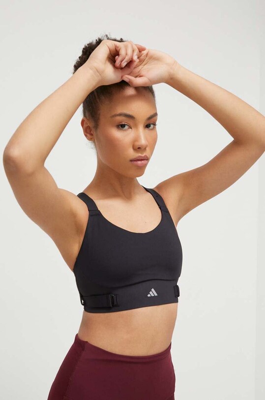 Спортивний бюстгальтер adidas Performance Fastim чорний IQ3359