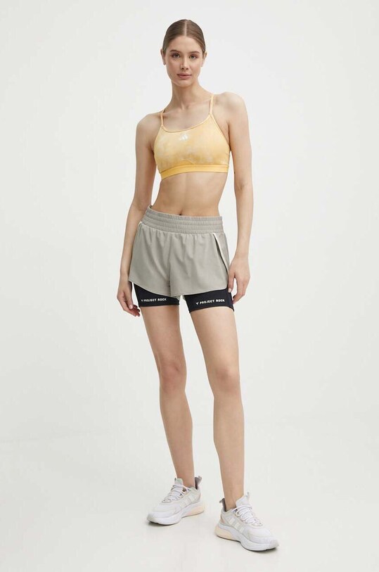 adidas Performance sutien sport IS4236 galben SS24