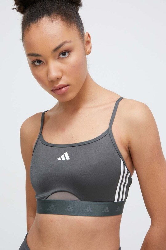Спортивний бюстгальтер adidas Performance Hyperglam Q1 м'яка зелений IS4500