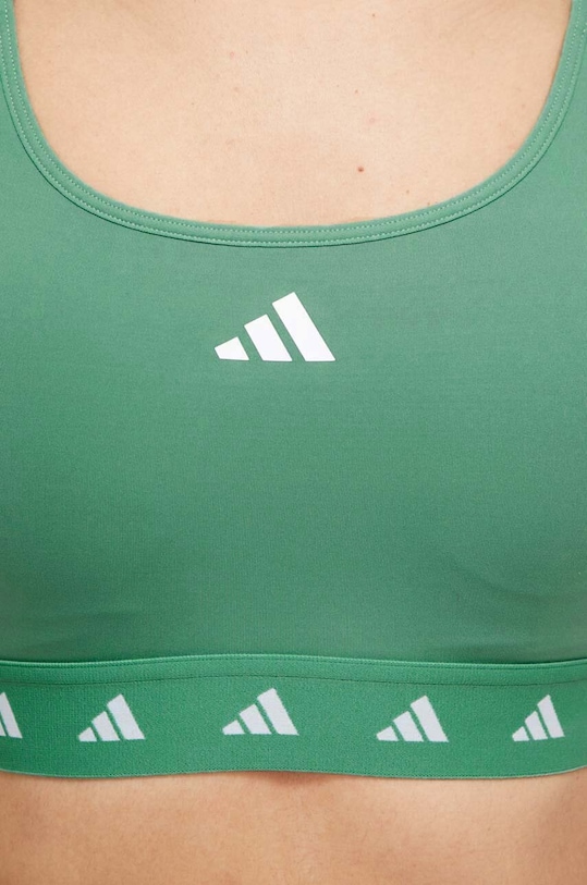 Спортивный бюстгальтер adidas Performance Powerreact IT6641 зелёный