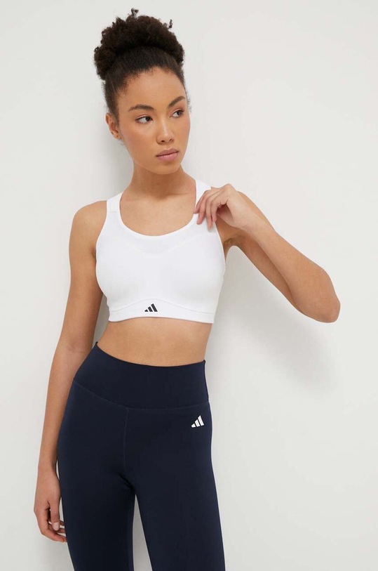 Спортивный бюстгальтер adidas Performance белый IT6675