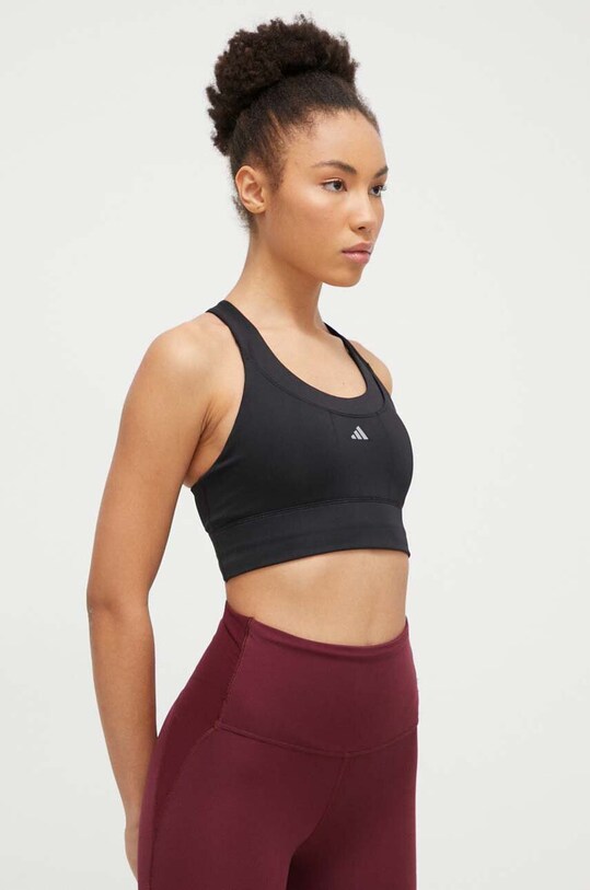 Спортен сутиен adidas Performance черен IX1553