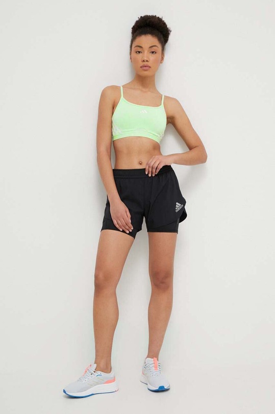 Športová podprsenka adidas Performance Aeroreact IU1718 zelená SS24