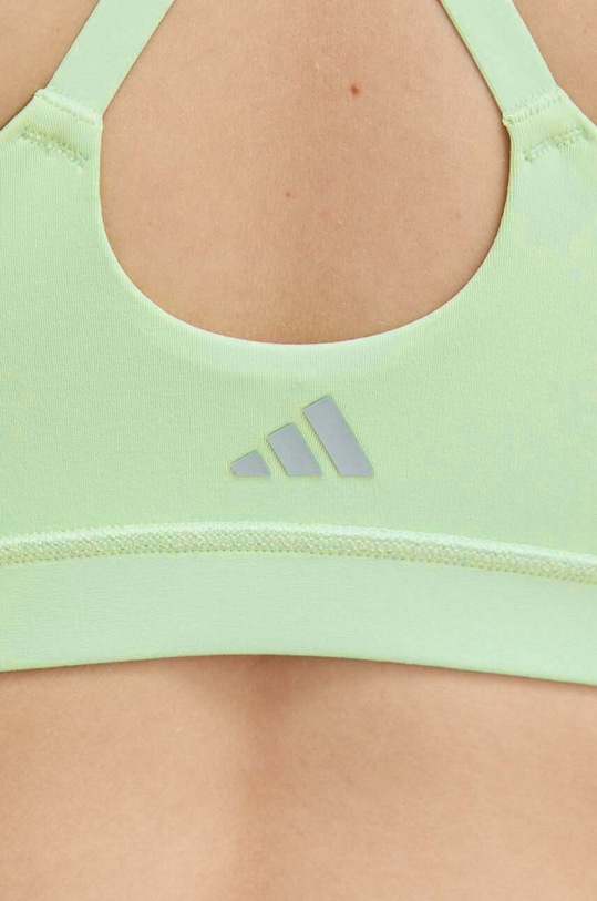 adidas Performance biustonosz sportowy All Me IU1685 zielony