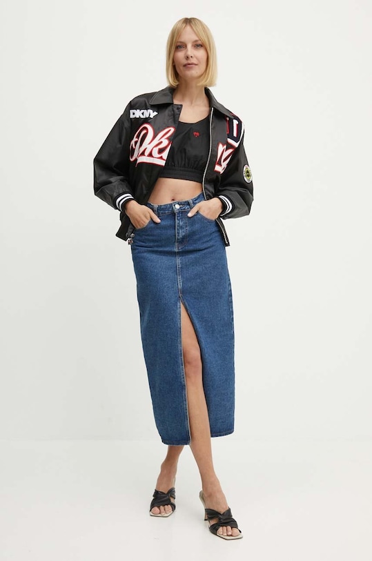 Dkny top HEART OF NY D2B4A105 negru SS24