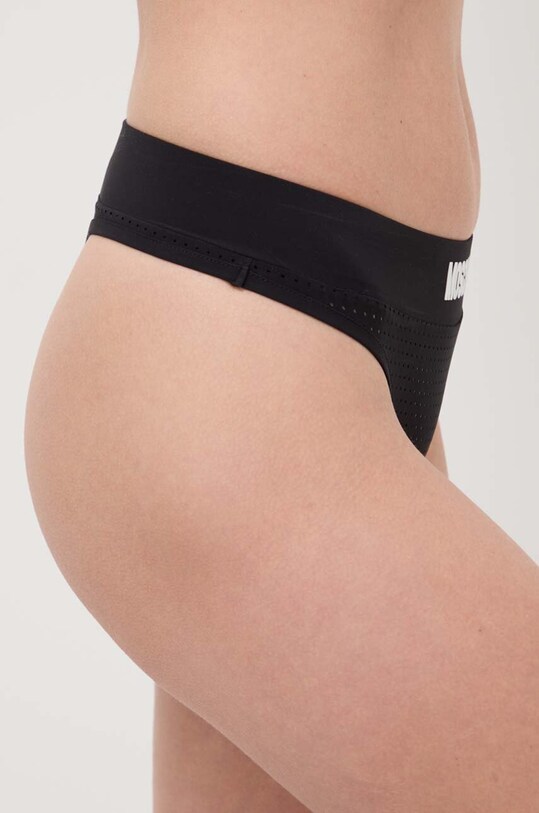 Стринги Moschino Underwear 1308.4407 чорний SS24