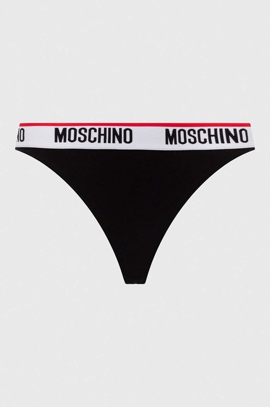 Moschino Underwear tanga 2-pack 1382.4402 negru SS24
