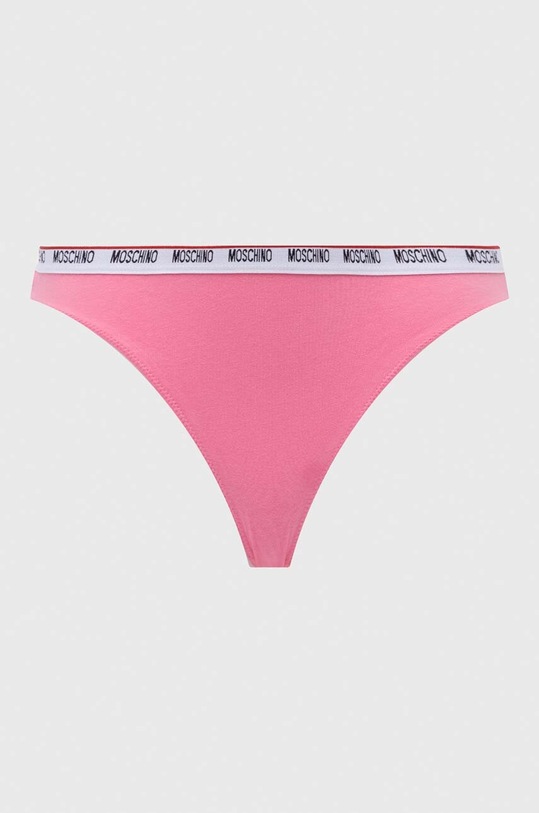 Tanga Moschino Underwear 3-pack růžová 2303.4402