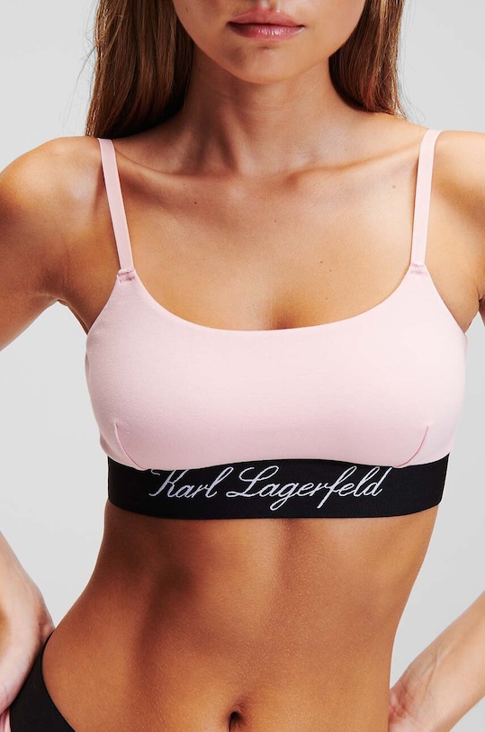 Karl Lagerfeld stringi 240W2128 różowy SS24