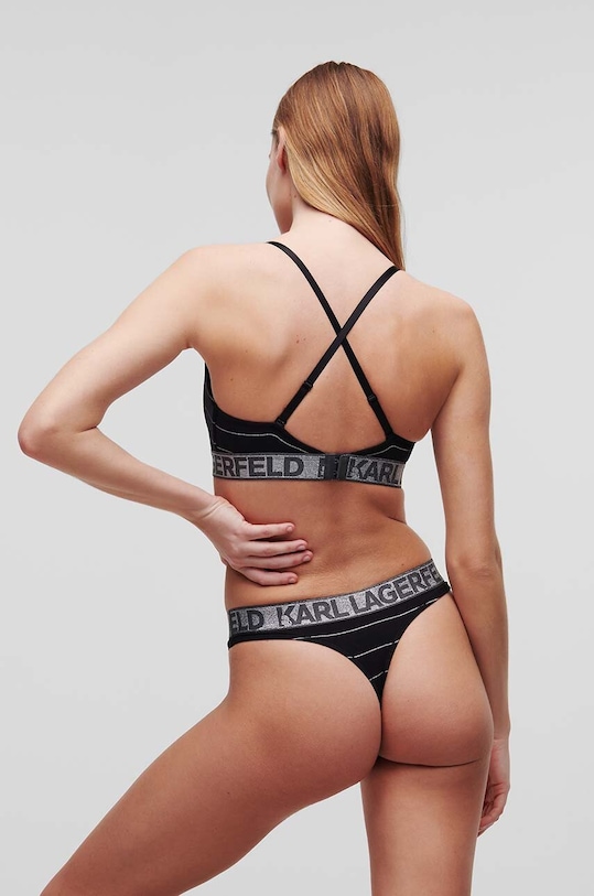 Стринги Karl Lagerfeld 236W2108 чорний SS24