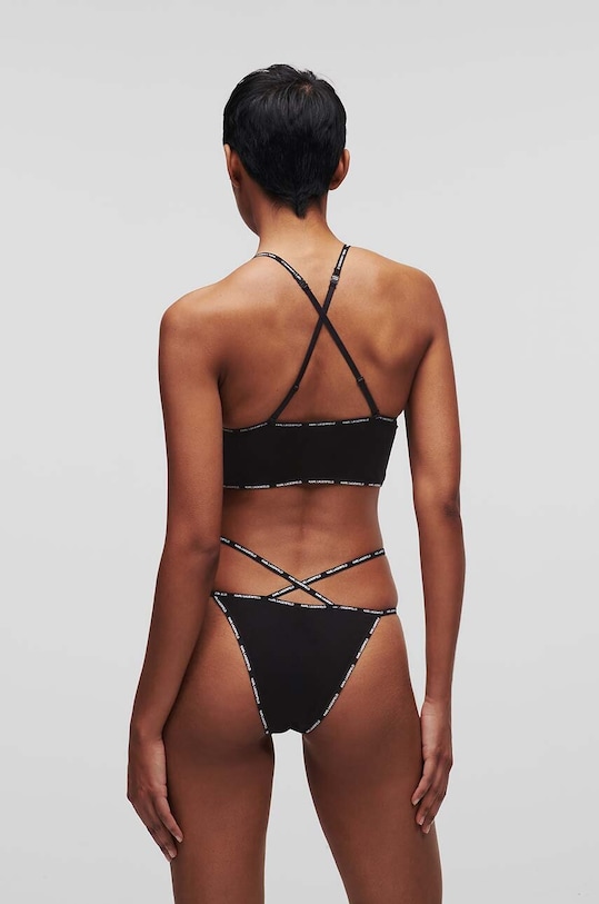 Karl Lagerfeld biustonosz 236W2110 czarny SS24