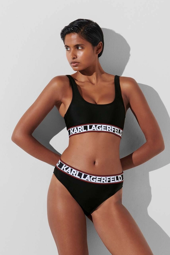 Karl Lagerfeld sutien moale negru 240W2221