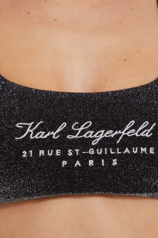 Karl Lagerfeld biustonosz kąpielowy 240W2213 czarny