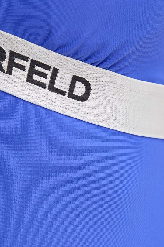 Jednodielne plavky Karl Lagerfeld tmavomodrá 240W2220