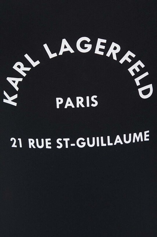 Суцільний купальник Karl Lagerfeld 240W2274 чорний