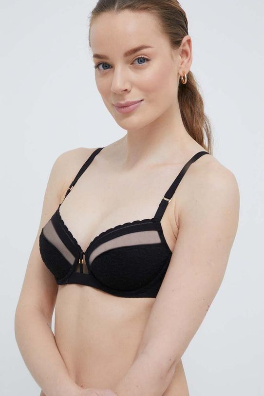 Chantelle biustonosz dzianina czarny C11ZM0.011