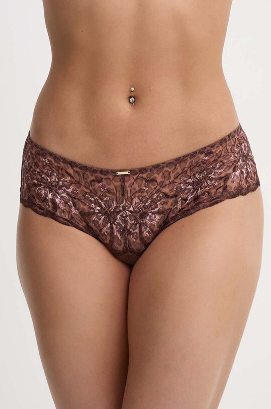 Σλιπ Chantelle πλεκτό ύφασμα καφέ C12M40.0WF