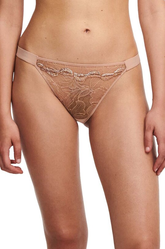 Kalhotky Chantelle X jemný vzor béžová C06GA0.00Q