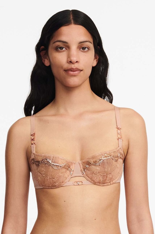 Chantelle X biustonosz aplikacja beżowy C06GN7.00Q