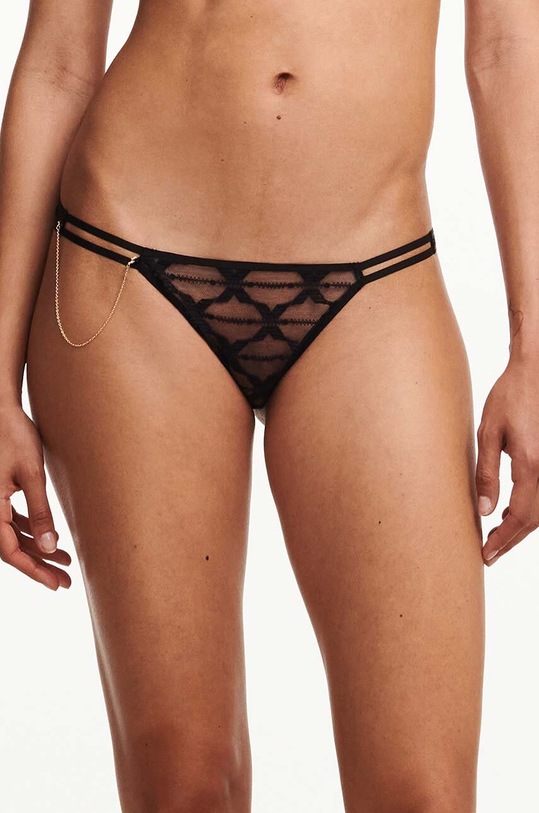 Brazilke Chantelle X natpis crna C05GG0.011