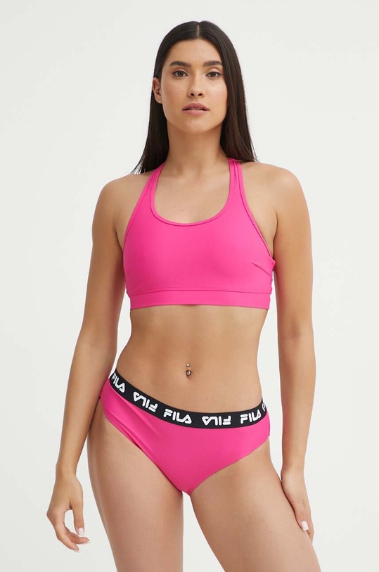 Μαγιό δύο τεμαχίων Fila Sorano μαλακό ροζ FAW0735