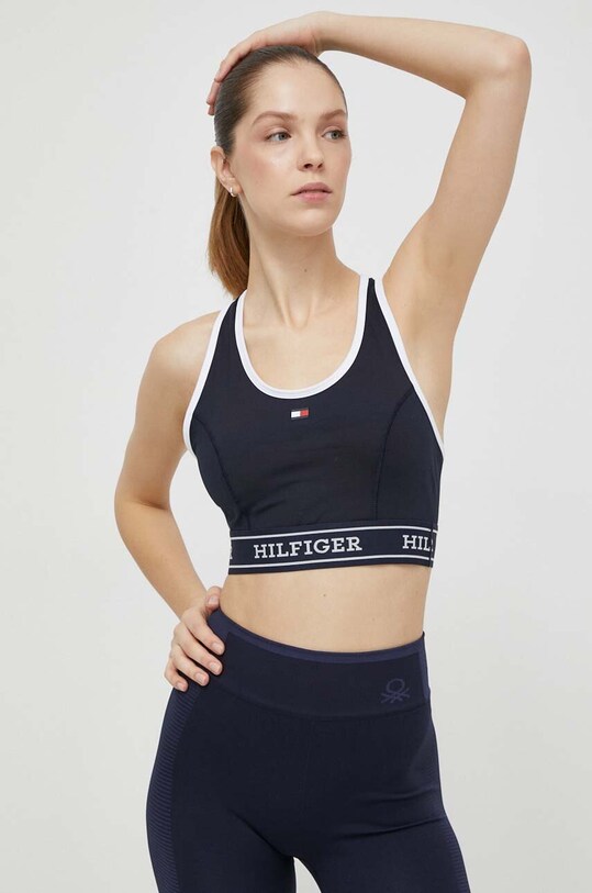 Спортивный бюстгальтер Tommy Hilfiger мягкая тёмно-синий WW0WW41517