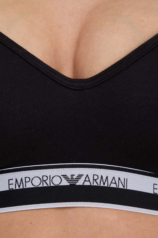 Odzież Emporio Armani Underwear biustonosz 163995.4R227 czarny
