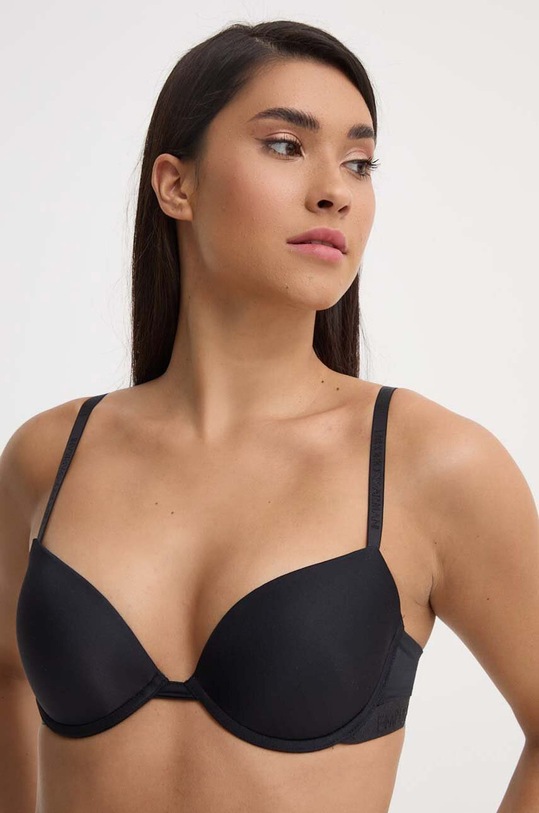 Emporio Armani Underwear biustonosz dzianina czarny 164394.4R235