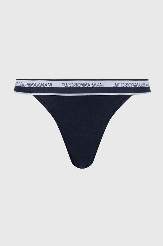 Стринги Emporio Armani Underwear 2-pack 164522.4R227 темно-синій SS24