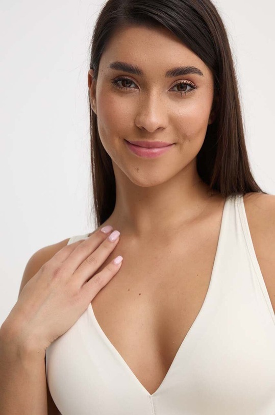 Odzież Emporio Armani Underwear biustonosz 164530.4R235 beżowy