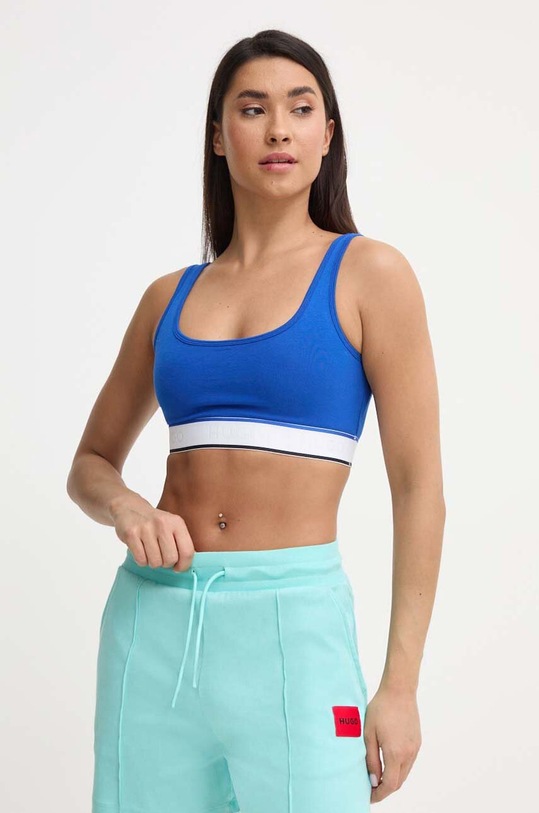 HUGO Blue biustonosz dzianina niebieski 50522906