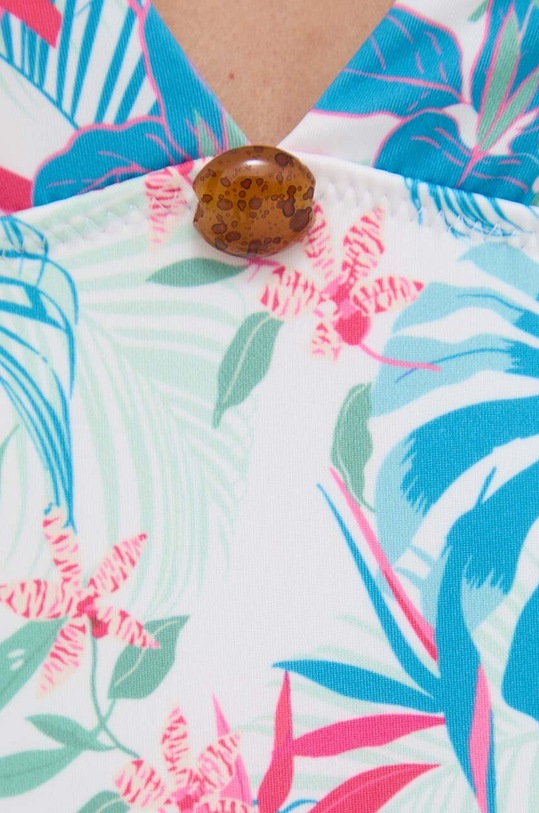 Pepe Jeans jednoczęściowy strój kąpielowy HIBISCUS HA SWIMSUIT różowy PLB10497