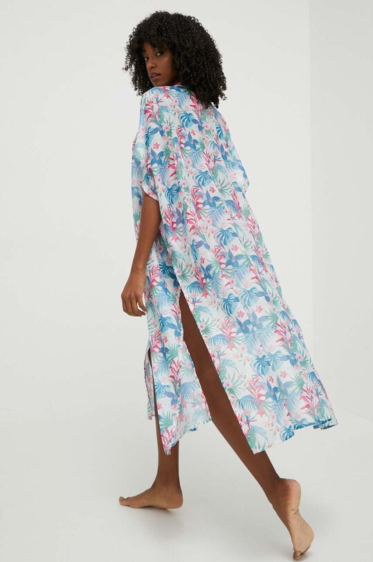 Odjeća Ogrtač za plažu Pepe Jeans HIBISCUS KAFTAN PLB10513 šarena