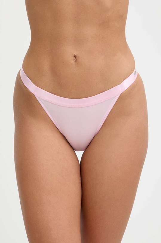 Pepe Jeans figi LACE BIKINI dzianina różowy PLU11017