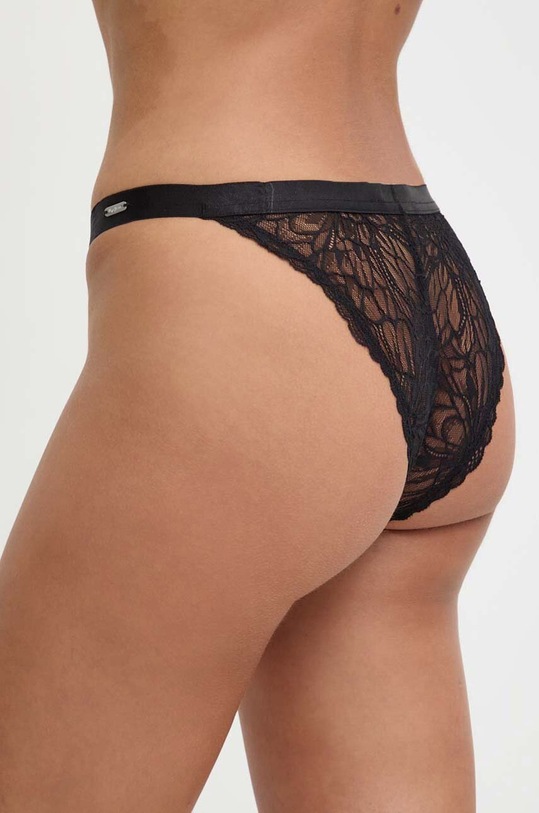 Pepe Jeans figi LACE BIKINI PLU11017 czarny SS24