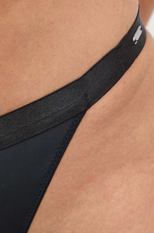 Odzież Pepe Jeans figi LACE BIKINI PLU11017 czarny