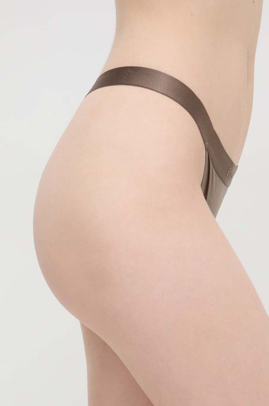 BOSS stringi 50515419 brązowy SS24