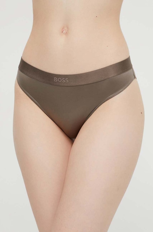 Труси BOSS трикотаж коричневий 50515420