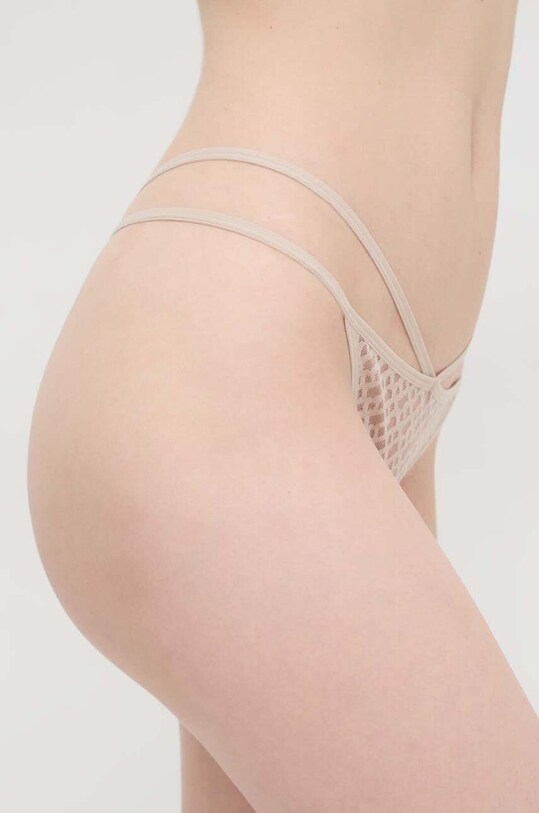 BOSS tanga 50515449 bej SS24