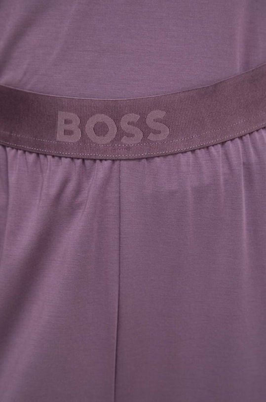 BOSS spodnie lounge fioletowy 50515585