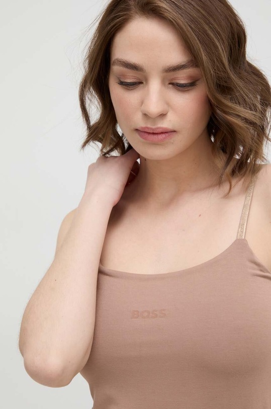 BOSS top beżowy 50515601