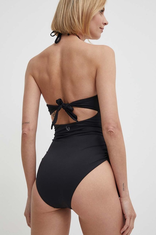 Liu Jo jednoczęściowy strój kąpielowy VA4168.J5885 czarny SS24