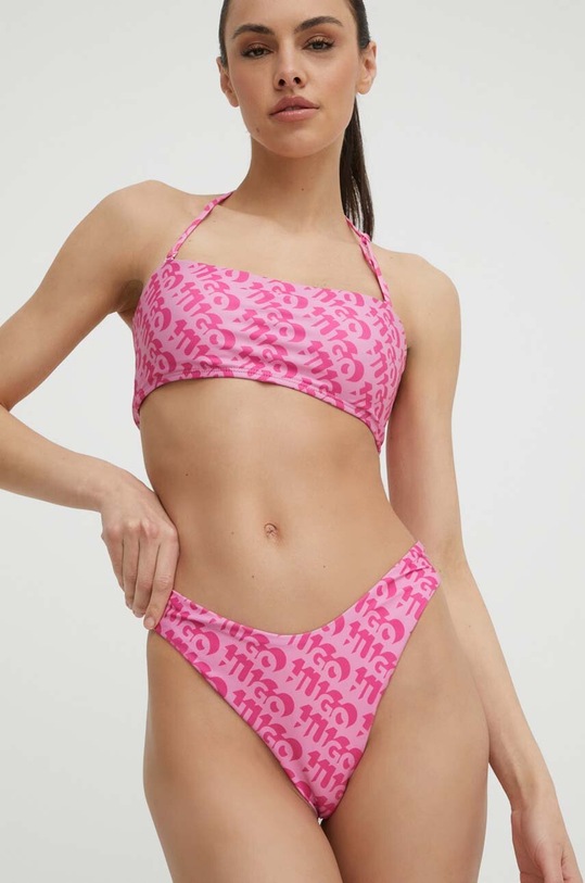 HUGO brazil bikini alsó alsó rész rózsaszín 50515320