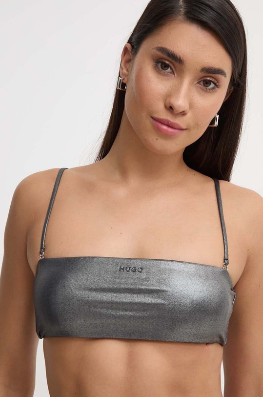 HUGO sutien de baie usor rigidizat argintiu 50515363