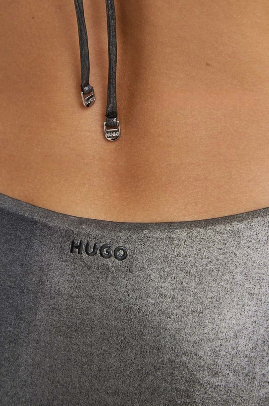 Plavkové kalhotky HUGO 50515376 stříbrná