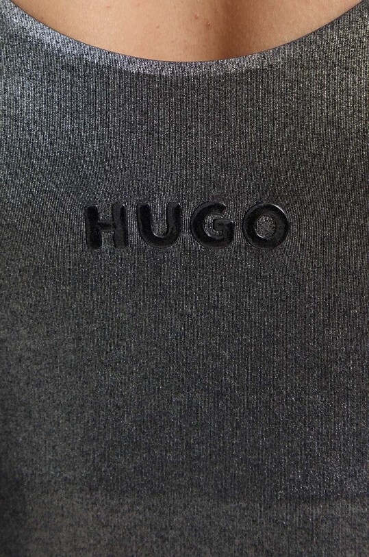 Jednodílné plavky HUGO stříbrná 50515377