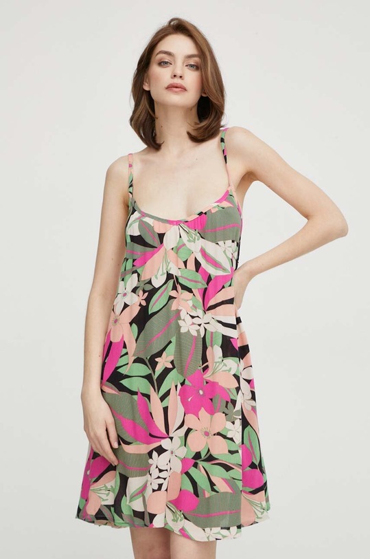Roxy sukienka plażowa Planet friendly multicolor ERJX603401
