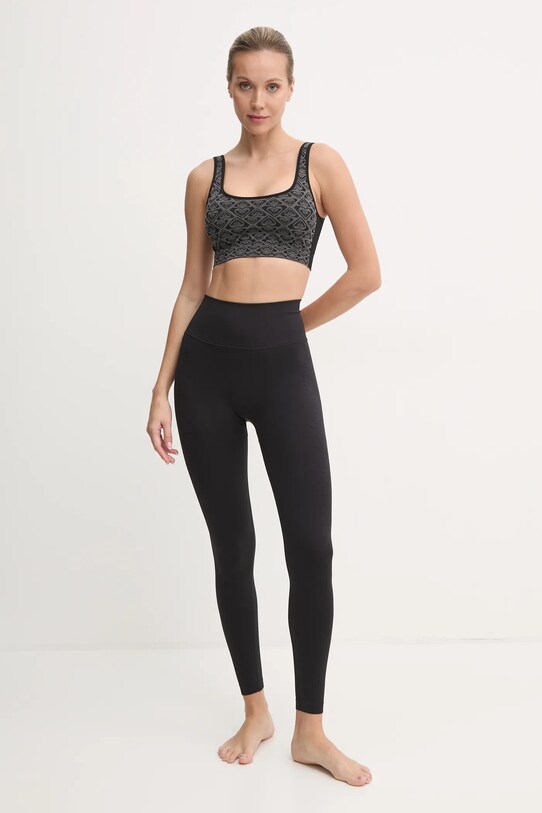 Бюстгальтер для йоги Roxy Chill Out Heart ERJKT04107 чёрный AW24