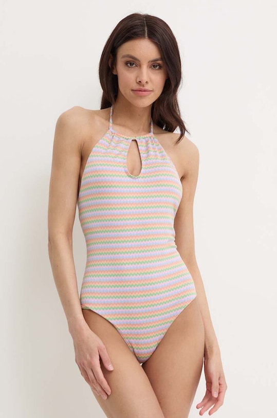 Jednodielne plavky Roxy Wavy Stripe bez kostíc viacfarebná ERJX103624